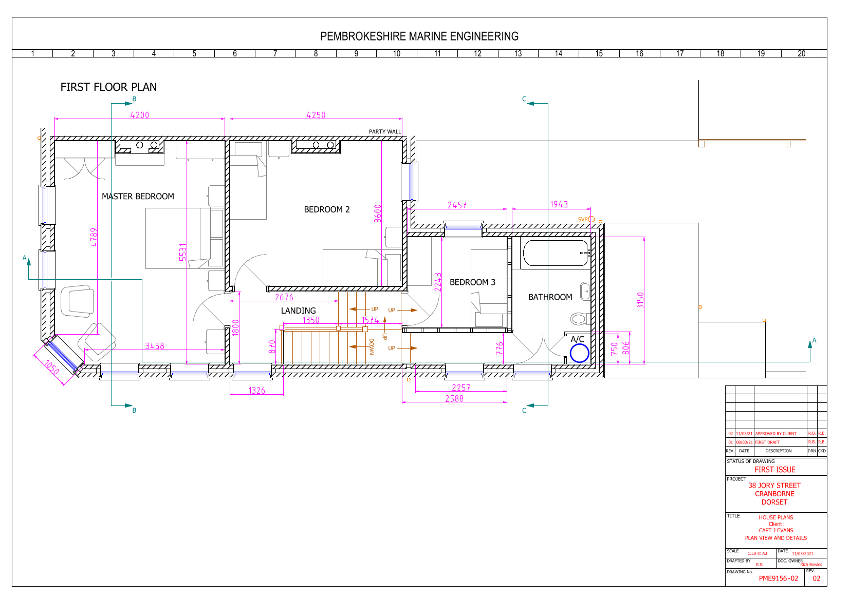 House - First Floor Plan